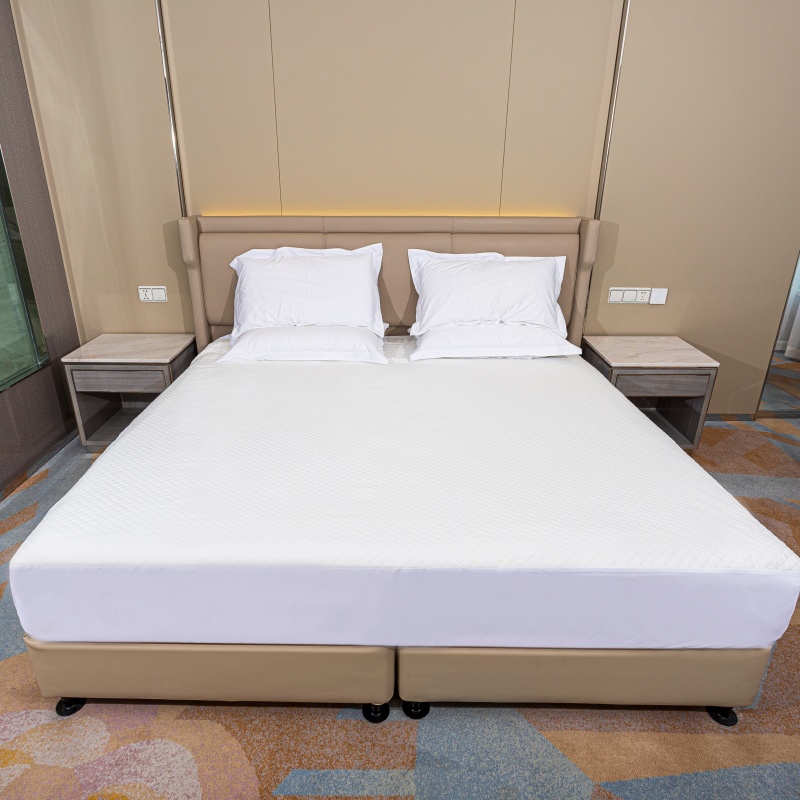 Pelindung kasur tahan air, hypoallergenic & bau tahan pasang tidur nyenyak dalam tutup kasur lembut tak berisik